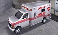 Files to replace cars Ambulance (ambulan.dff, ambulan.dff) in GTA 3 (10 files)