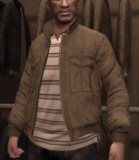 Files to replace Light flying jacket (uppr_002_u.wft, uppr_diff_002_a_uni.wft) in GTA 4 (33 files)