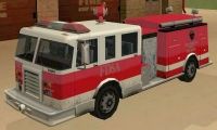 Files to replace cars Fire Truck (firetruk.dff, firetruk.dff) in GTA San Andreas (109 files)