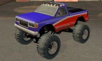 Files to replace cars Monster (MONSTERB) (monsterb.dff, monsterb.dff) in GTA San Andreas (39 files)