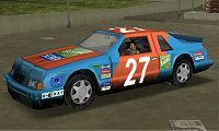 Files to replace cars Hotring Racer (hotring.dff, hotring.dff) in GTA Vice City (25 files)