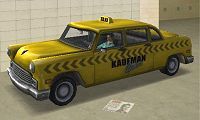 Files to replace cars Kaufman Cab (kaufman.dff, kaufman.dff) in GTA Vice City (13 files)