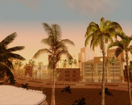 New GTA SA global mod screenshots show Miami atmosphere