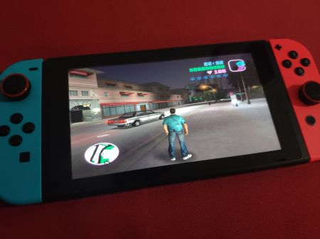 GTA Vice City can now be launched on Nintendo Switch