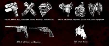 Red Dead Online: legendary Iwakta panther, Jaguar bow, discounts for revolvers and pistols