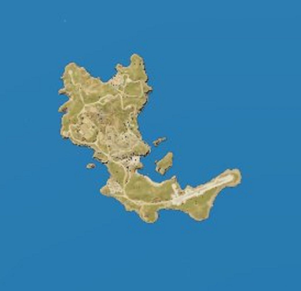 GTA Cayo Perico Island Size Compared To Full Los Santos Map