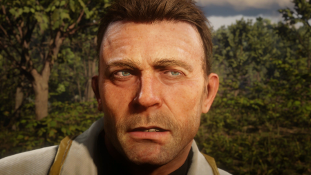 Red Dead Redemption 2 player showed clean shaven Micah with short hair