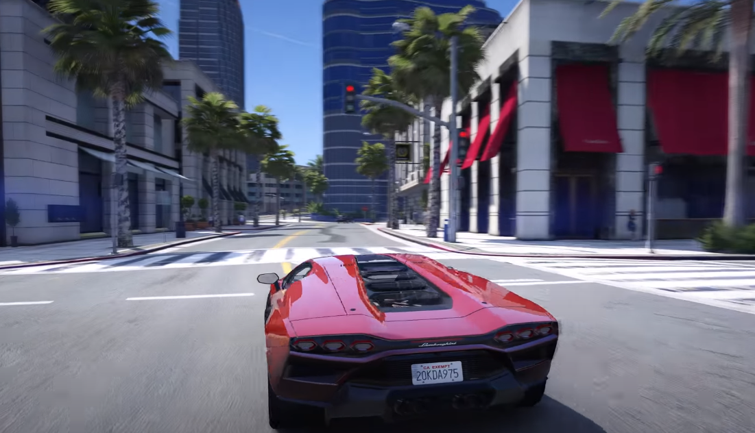 Grand Theft Auto V Lighting Looks Incredible With QuantV Mod and Ray Tracing  in New 8K Resolution Video