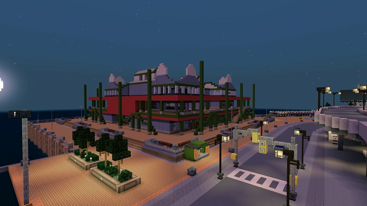Funky Factory - GTAIII Liberty City Map Minecraft Server