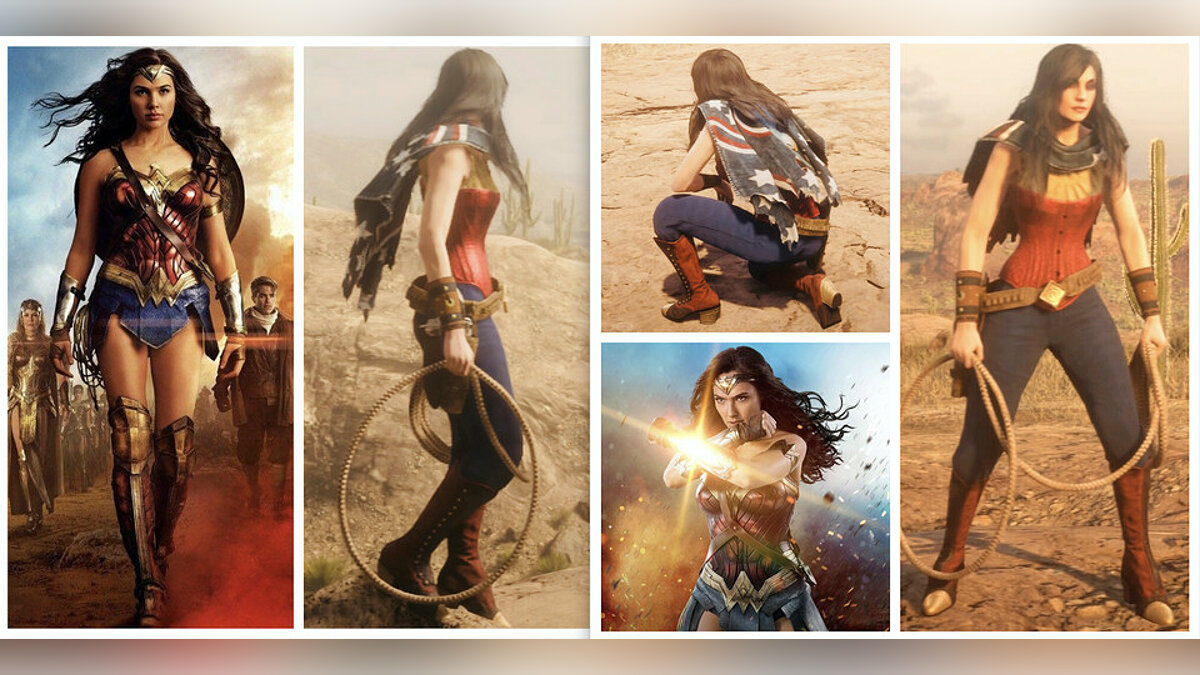 Jack Sparrow, Django Unchained, Wonder Woman — Best Red Dead Online cosplays of the Week