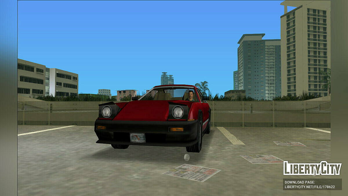 These New Cars for GTA Vice City Don't Damage the Style of the Game