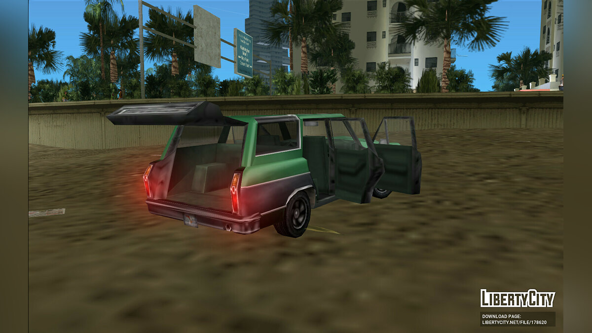 These New Cars for GTA Vice City Don't Damage the Style of the Game