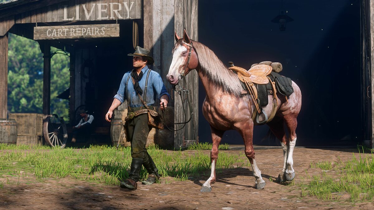 Red Dead Online cut content: horse fencing and sheriff’s deputy role