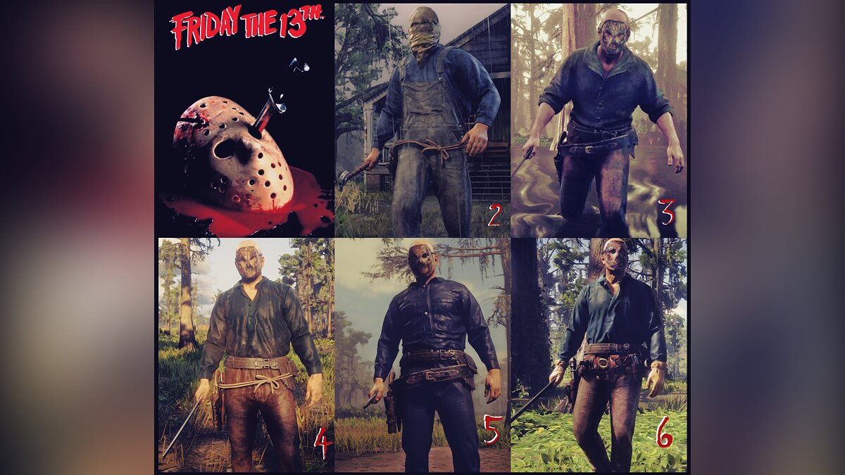 Voldemort, Joker and Bane - the best cosplays in Red Dead Online