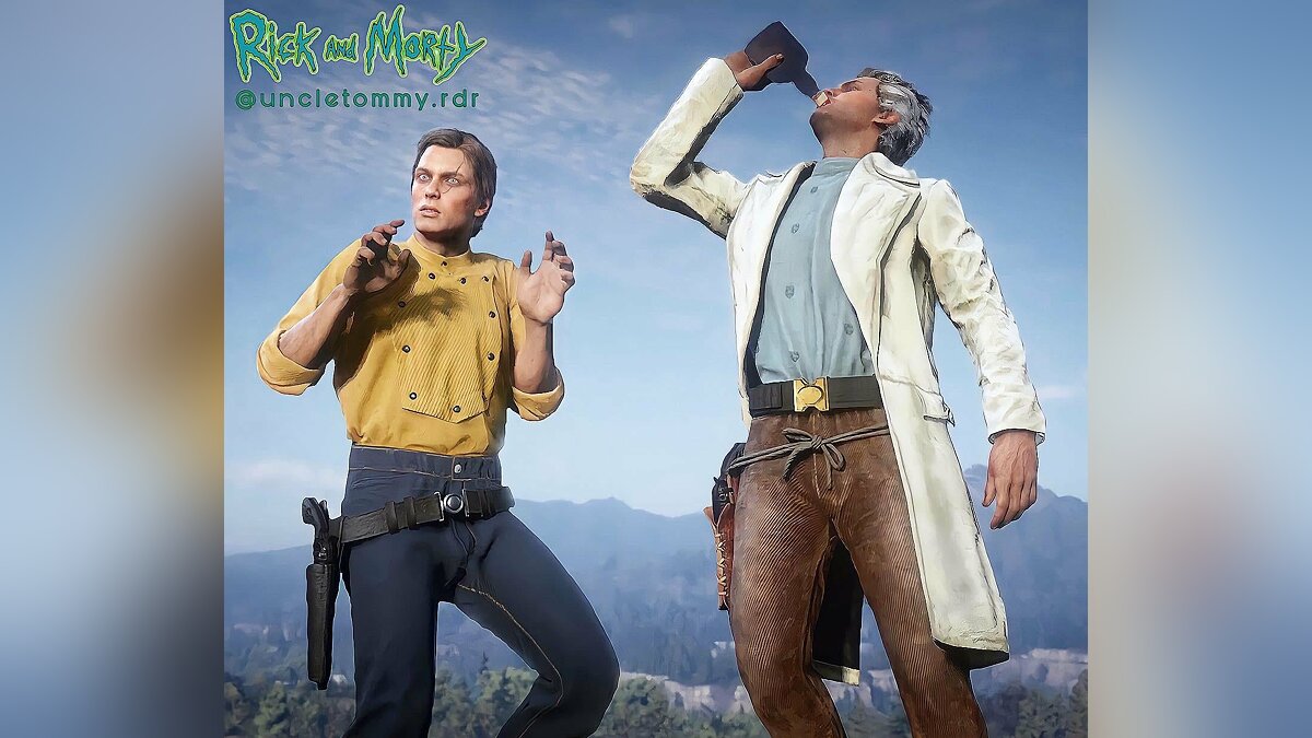 Voldemort, Joker and Bane - the best cosplays in Red Dead Online