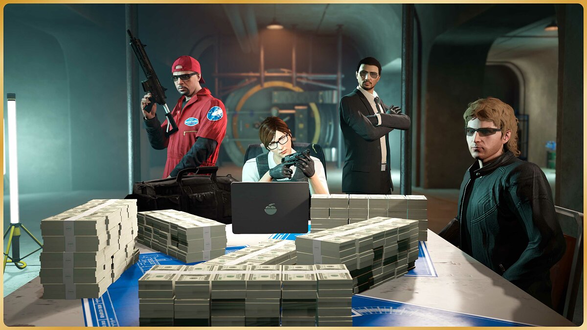 GTA Online weekly update: heist bonuses, free outfit and facilities discounts