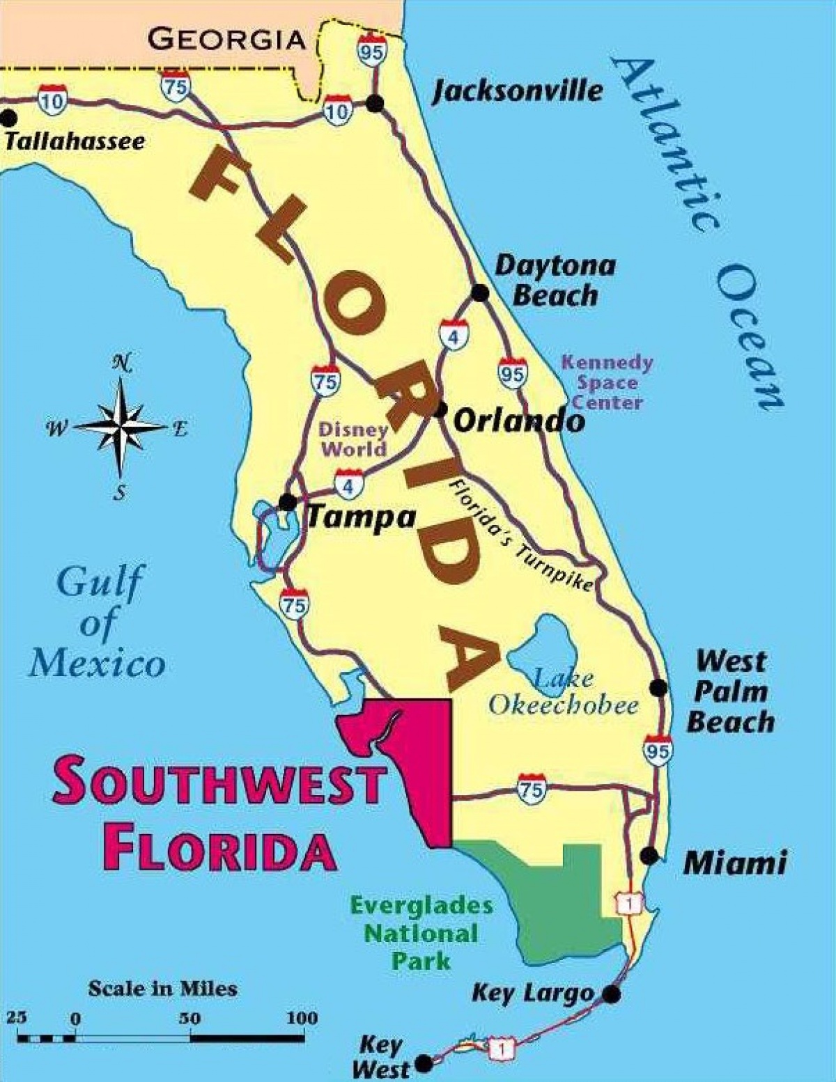 Florida map america