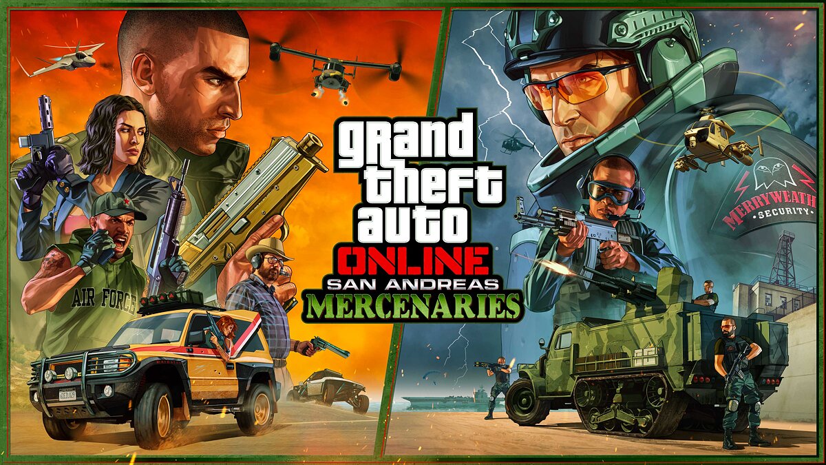 GTA Online: San Andreas Mercenaries — all details, new vehicles, weapons and more in one article