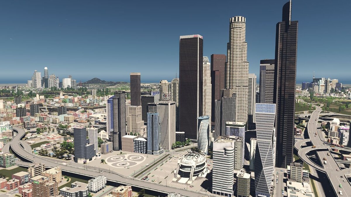 Los Santos recreated in Cities: Skylines is incredible