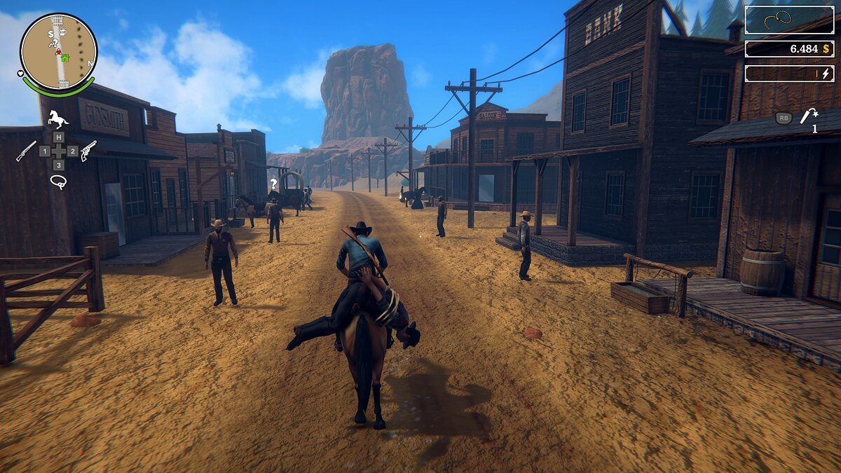 A Red Dead Redemption clone about a bounty hunter is soon to be released on Nintendo Switch