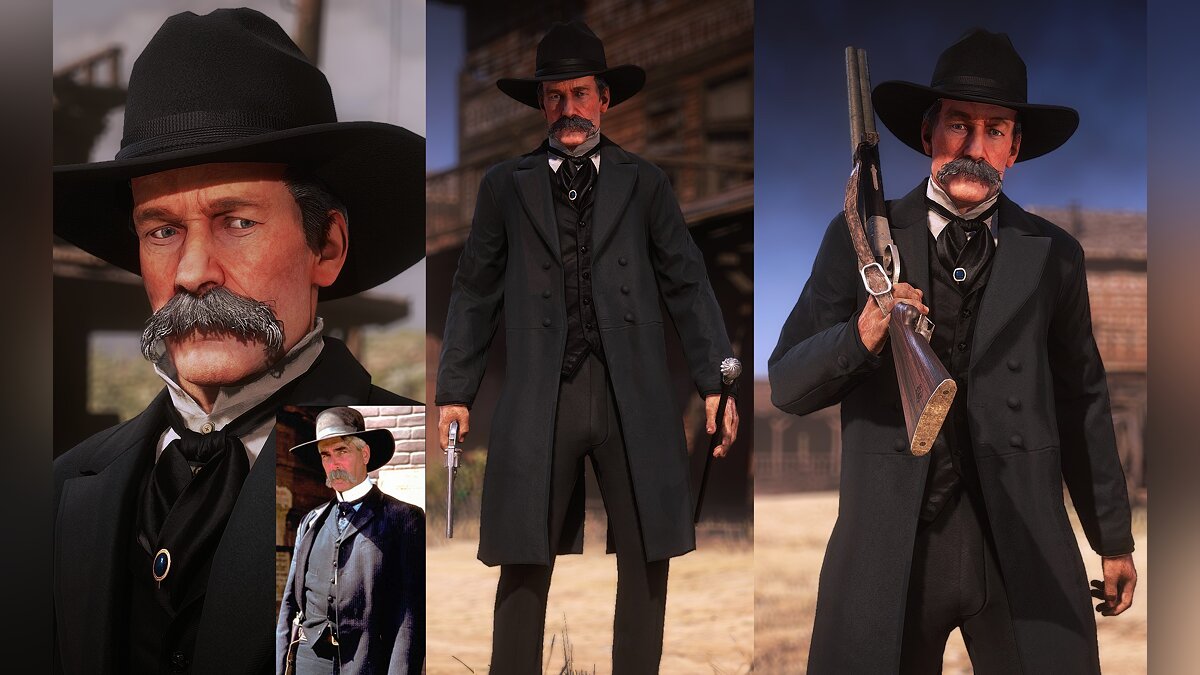 A modder added a character from the cult western Tombstone to Red Dead  Redemption 2