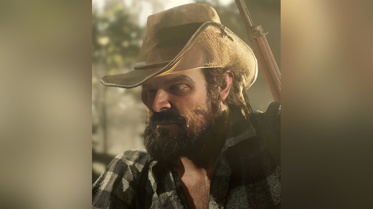 Hollywood actors were turned into characters from Red Dead Redemption 2