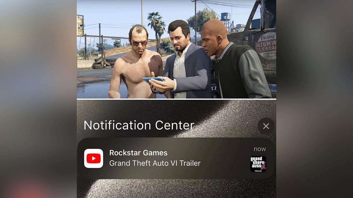 Players have reacted to the release date of the Grand Theft Auto 6 trailer