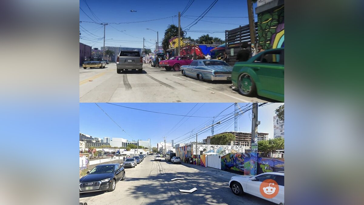 Vice City from GTA 6 was compared to the real Miami