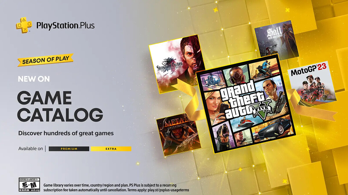 Grand Theft Auto 5 will be added to the PS Plus Extra and PS Plus Premium