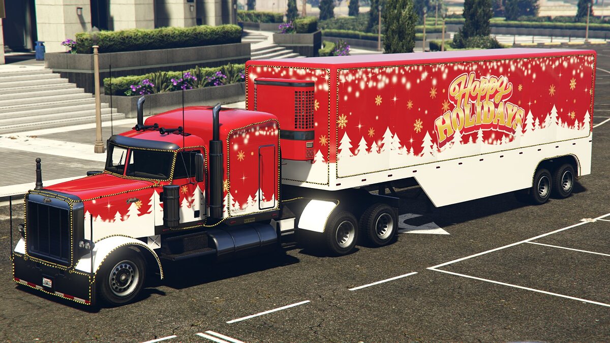 The Christmas gift truck returns to GTA Online