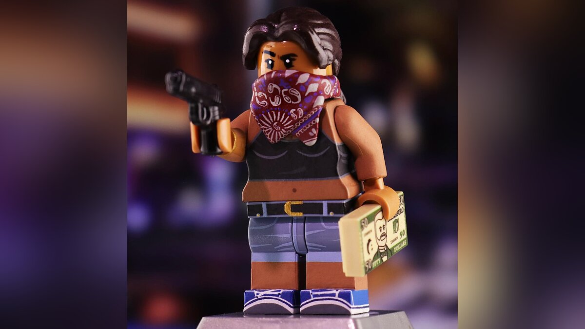 The fan showed LEGO versions of Lucy and Jason from GTA 6
