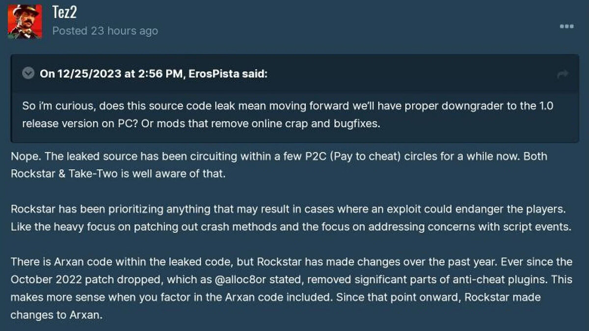 Insider: GTA 5 source code leak won't harm GTA Online