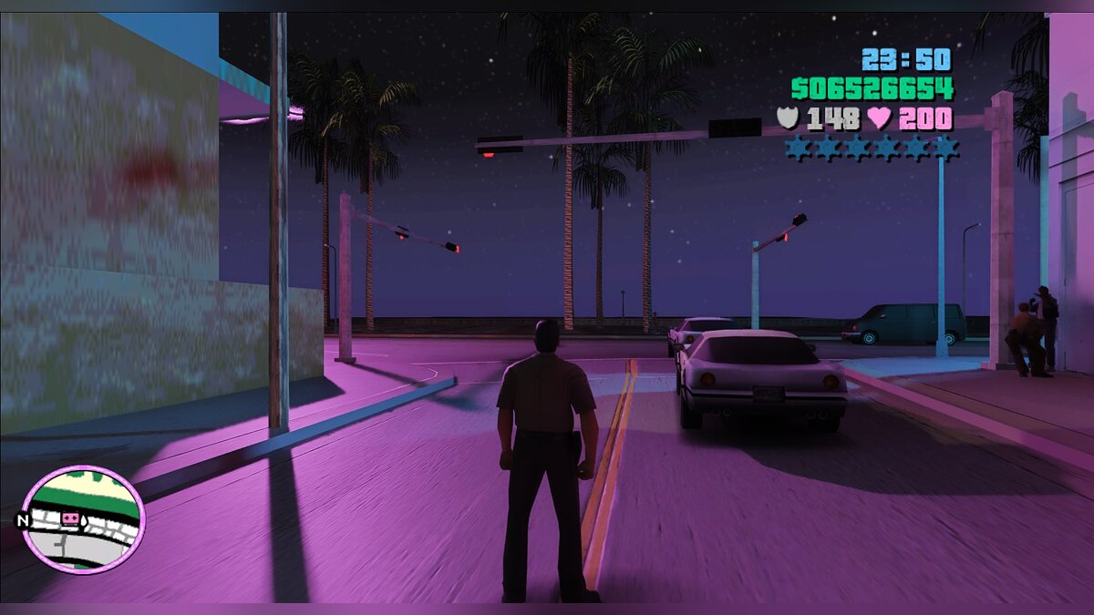 A player enhanced the graphics in GTA: Vice City using RTX Remix