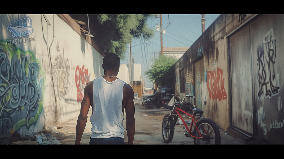 AI showed what a film based on GTA: San Andreas could look like