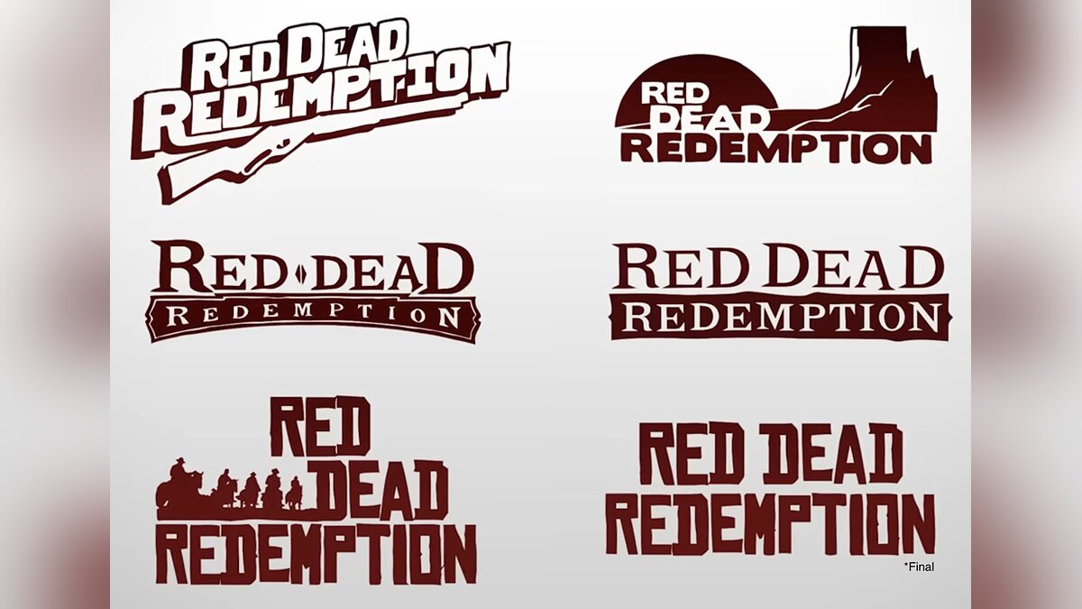 Early versions of the Red Dead Redemption 2010 logo have been shown