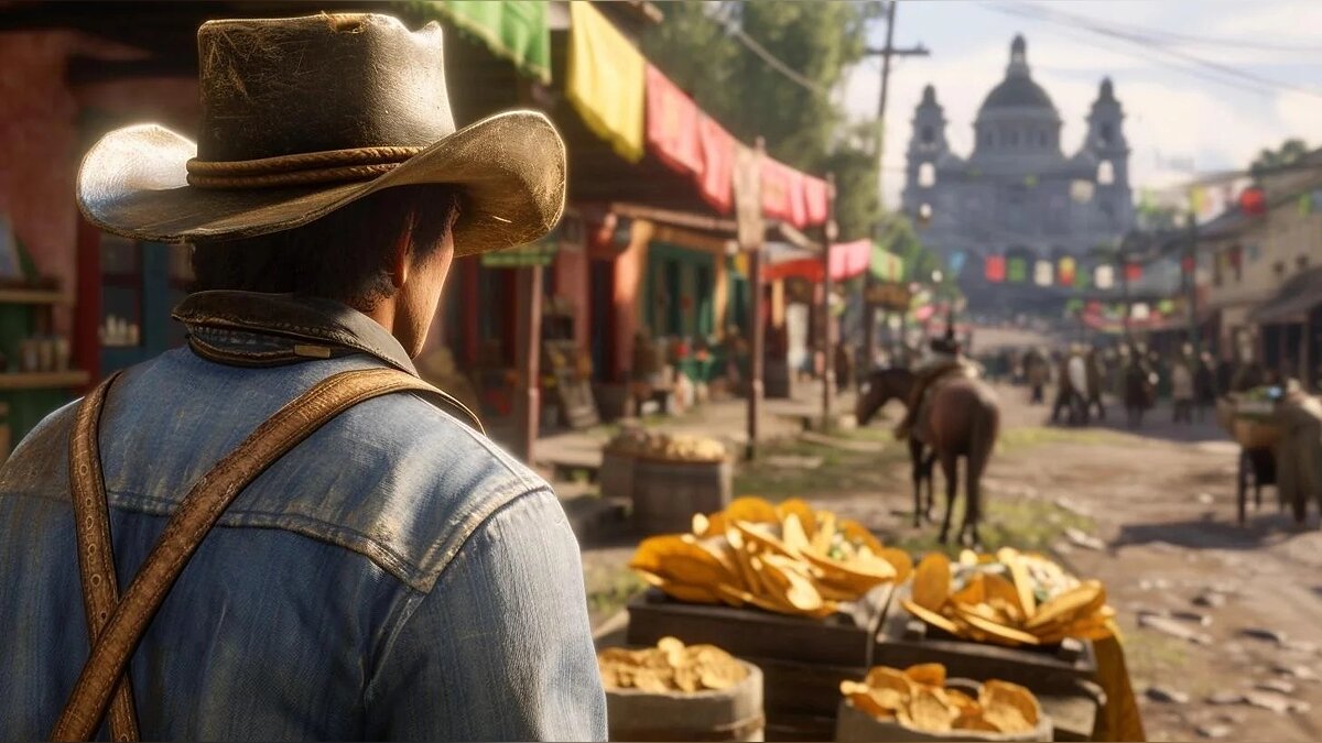 AI generated screenshots of Mexican DLC for Red Dead Redemption 2