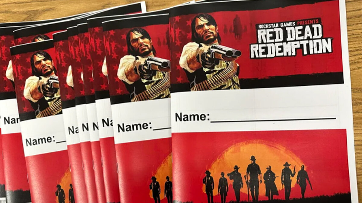 A school teacher teaches Red Dead Redemption