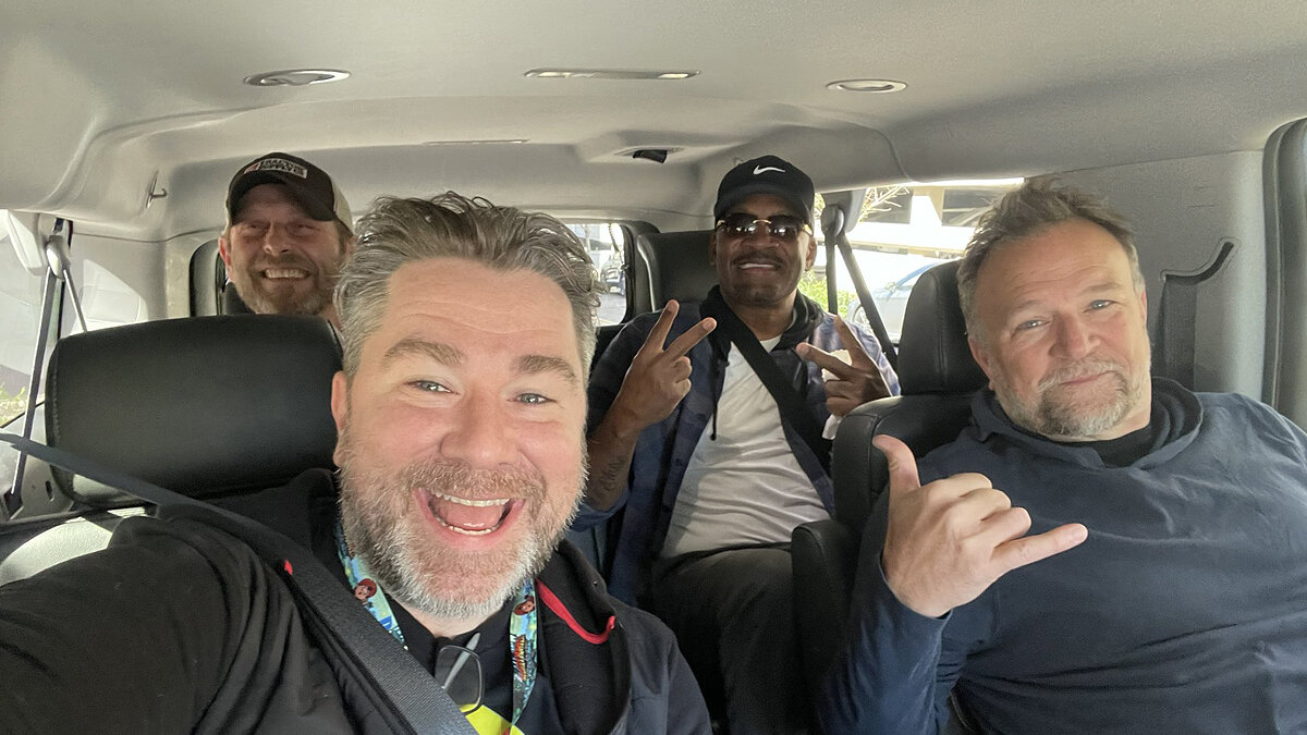 Crossover of GTA 5 and RDR2 in reality: the voices of Arthur, John, Franklin and Michael met