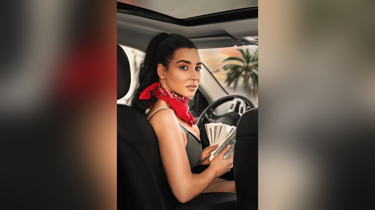 A cosplayer showcased herself as Lucia from GTA 6