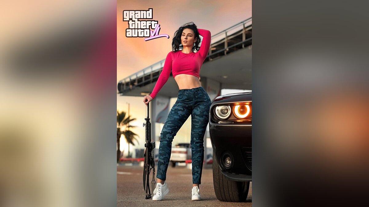 A cosplayer showcased herself as Lucia from GTA 6