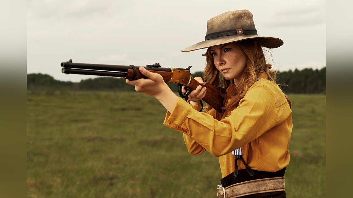 A Russian woman has showcased her cosplay of Sadie Adler from Red Dead Redemption 2