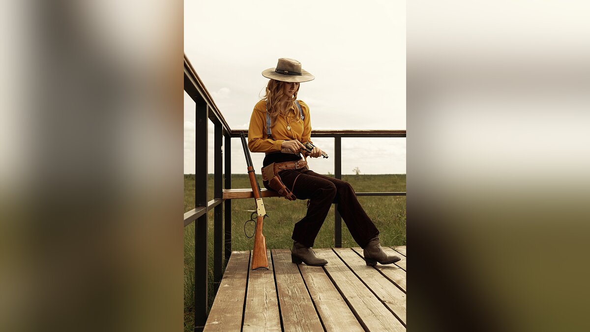 A Russian woman has showcased her cosplay of Sadie Adler from Red Dead Redemption 2