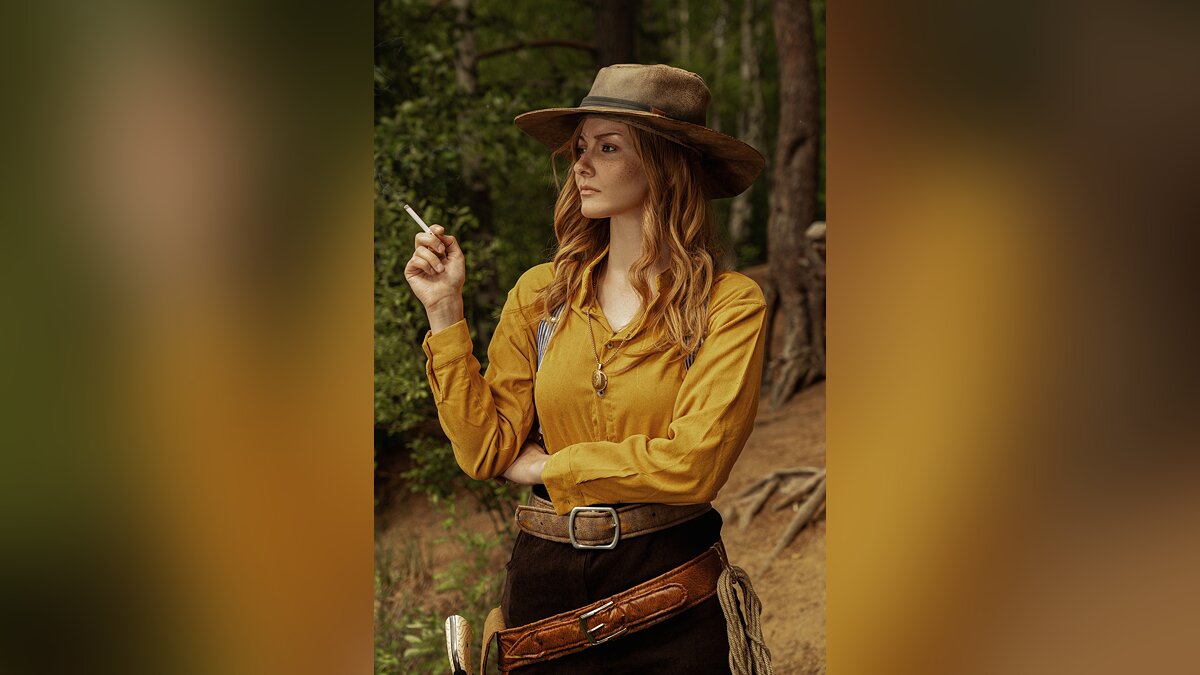 A Russian woman has showcased her cosplay of Sadie Adler from Red Dead Redemption 2