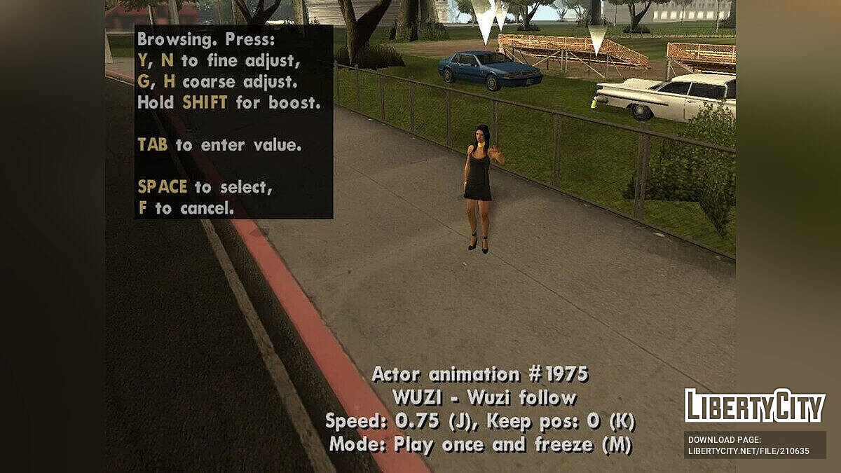 New DYOM mod for GTA: San Andreas version allows you to create missions