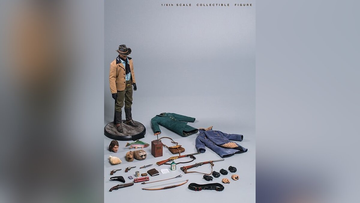 GTA and Red Dead Redemption series heroes figurines