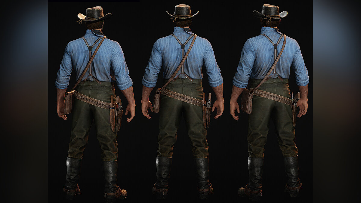 Artist meticulously recreates Arthur from Red Dead Redemption 2 as a digital figurine