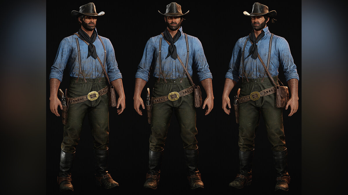 Artist meticulously recreates Arthur from Red Dead Redemption 2 as a digital figurine