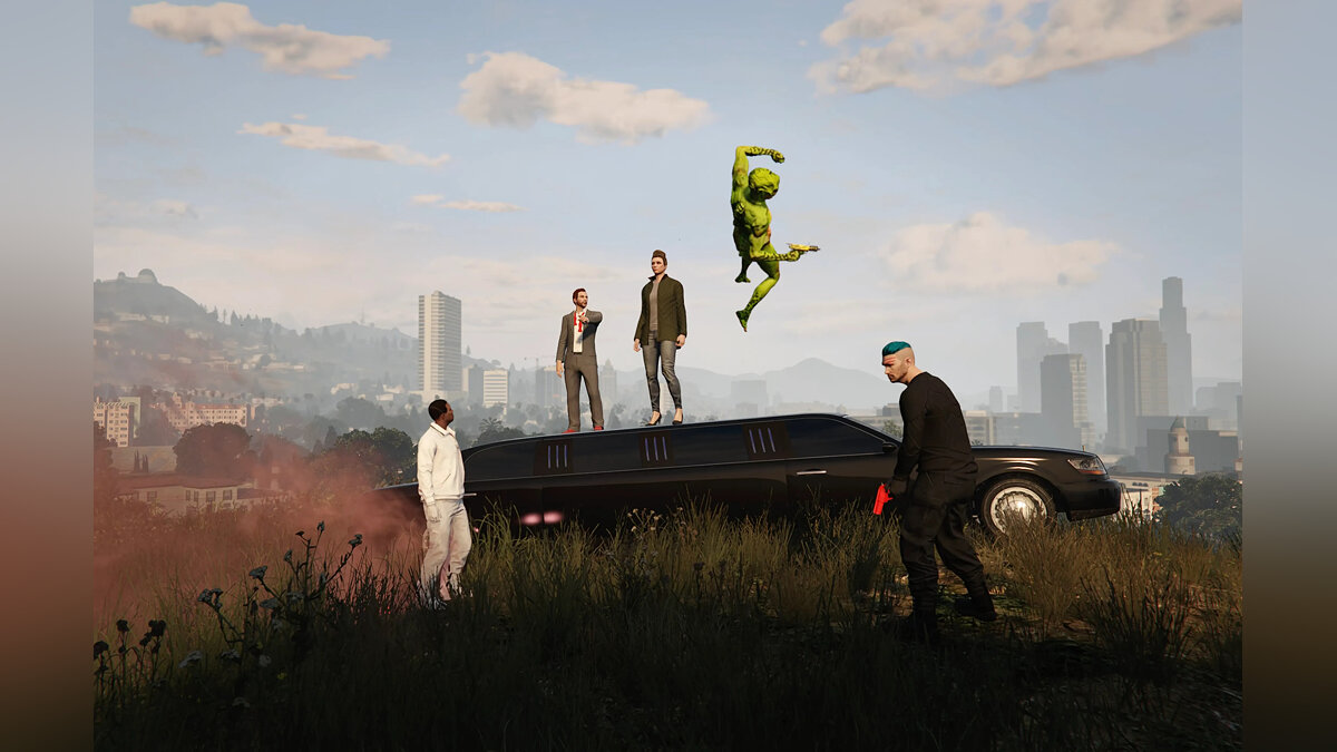 Filmed in GTA Online to be shown in cinemas around the world