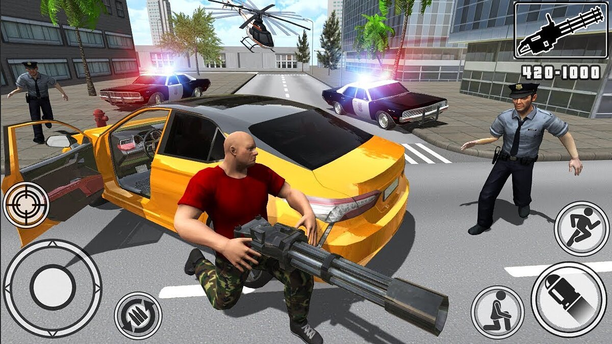 TOP-10 Clones of GTA Games on Mobile Phones