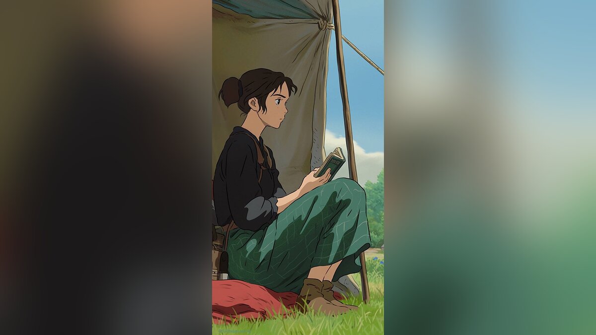 AI turned RDR 2 characters into Hayao Miyazaki anime characters